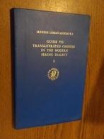 Guide to transliterated Chinese in the modern Peking dialect, Ophalen of Verzenden, Zo goed als nieuw