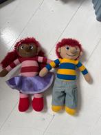 Zaza en Toto poppen set, Ophalen of Verzenden, Gebruikt, Overige typen