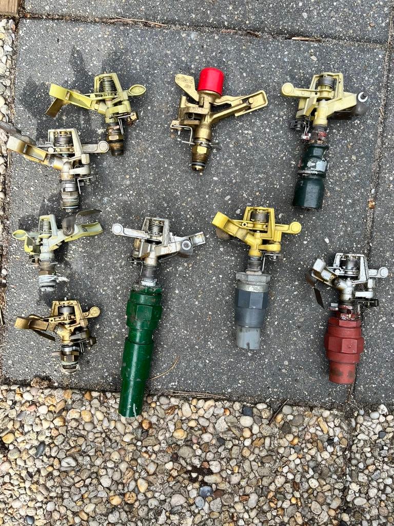 Te koop: sector tuinsproeiers, Ophalen, Gebruikt