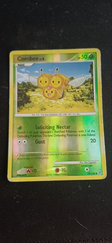 Pokémon Diamond and Pearl 79/130 beschadigd, Ophalen of Verzenden