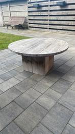 Stijgerhouter tuintafel, Ophalen, Gebruikt, Rond, Hout