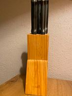 Messenblok met messen van het merk Sola, Ophalen of Verzenden, Zo goed als nieuw, Overige materialen, Bestekset