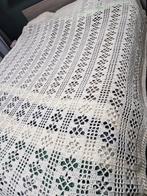 Handgemaakte sprei 200x200, Ophalen, Tweepersoons, Wit, Overige typen