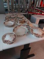 2 schitterende antieke serviezen ( 500318), Ophalen of Verzenden