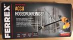 Hogedrukreiniger  Ferrex, Ophalen of Verzenden, Nieuw, Accu