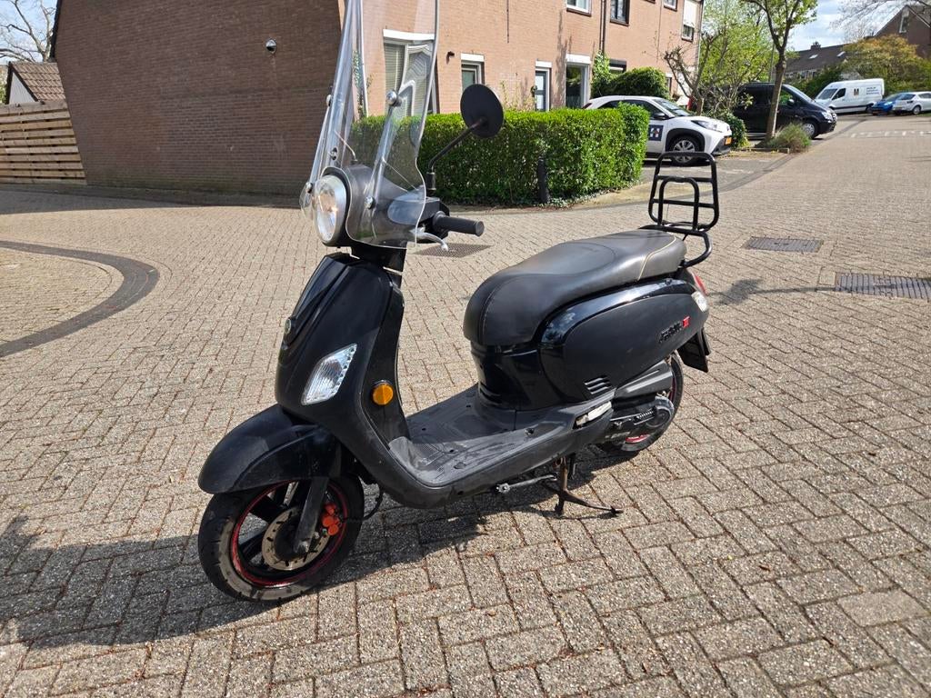 SYM Fiddle 3 sport scooter zwart, Ophalen, Gebruikt, Benzine, Fiddle