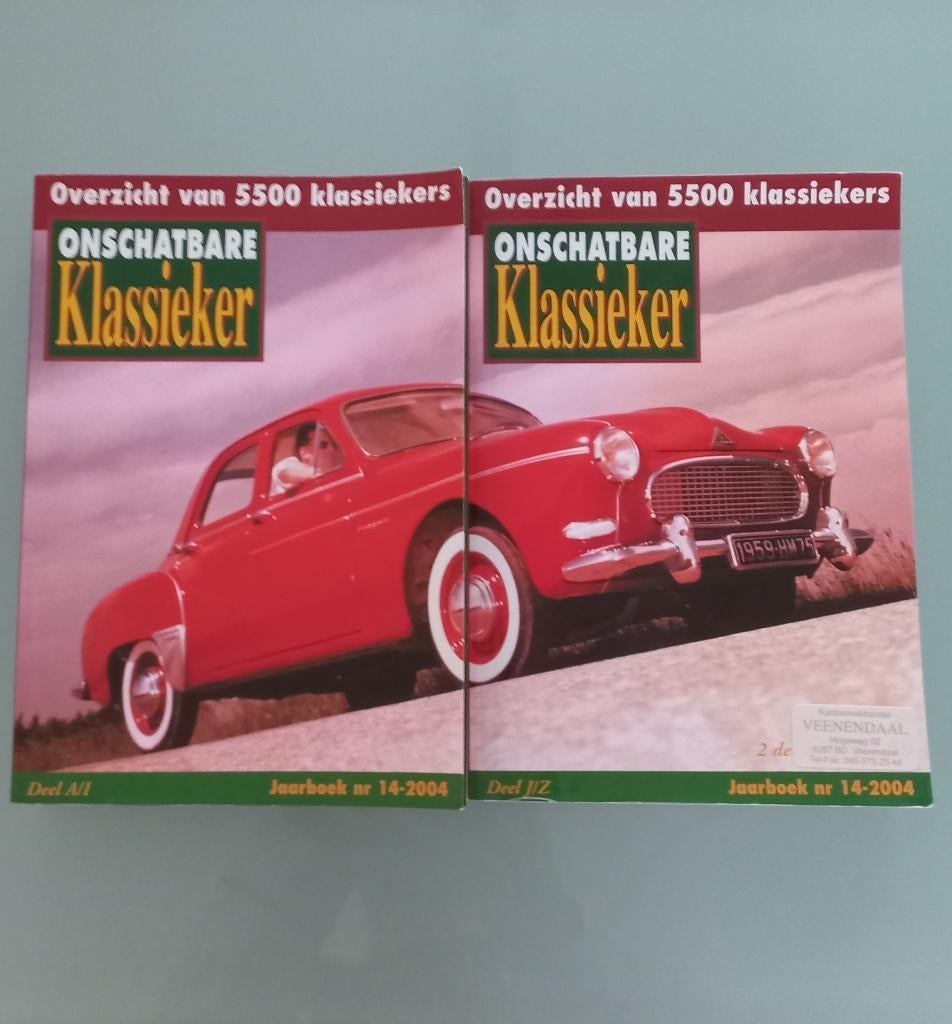 Autoboek Onschatbare Klassiekers, Ophalen, Zo goed als nieuw, Algemeen