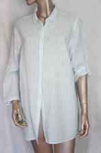 ERFO blouse maat 48 100% LINEN, Verzenden, Zo goed als nieuw, Maat 46/48 (XL) of groter, Wit