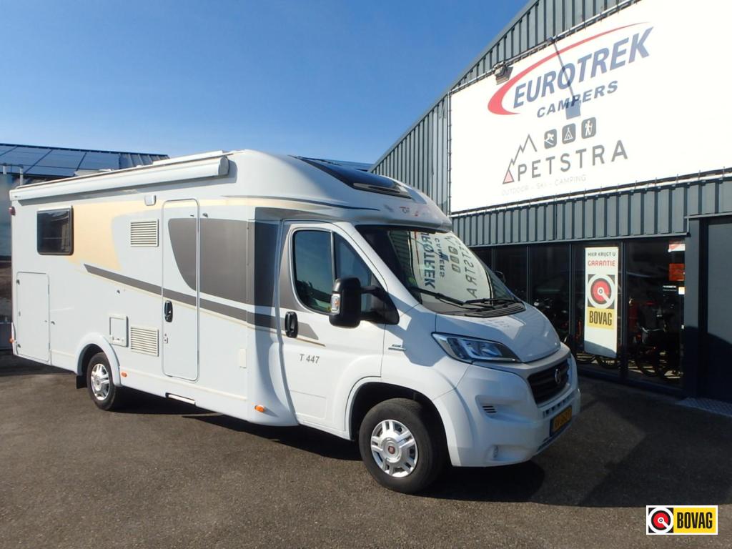 Carado T 447 (HYMER), Caravans en Kamperen, Campers, Fiat, Bedrijf, Koelkast, Half-integraal