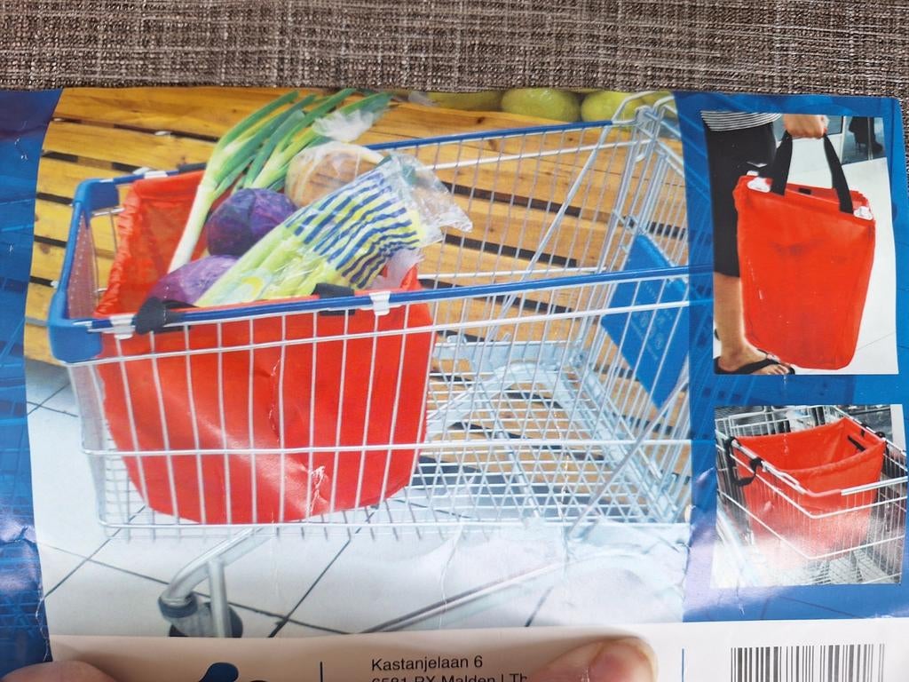 2 x winkelwagentas nieuw, Ophalen of Verzenden, Nieuw