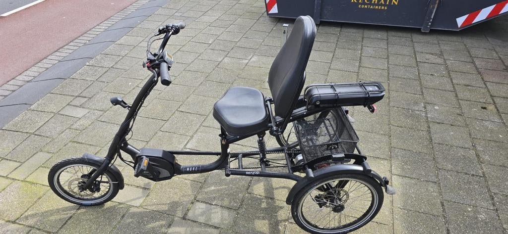 Senzup elektrische driewieler - Bosch motor - Zeer netjes, Overige merken, Ophalen of Verzenden, Zo goed als nieuw, Info@senzup.nl