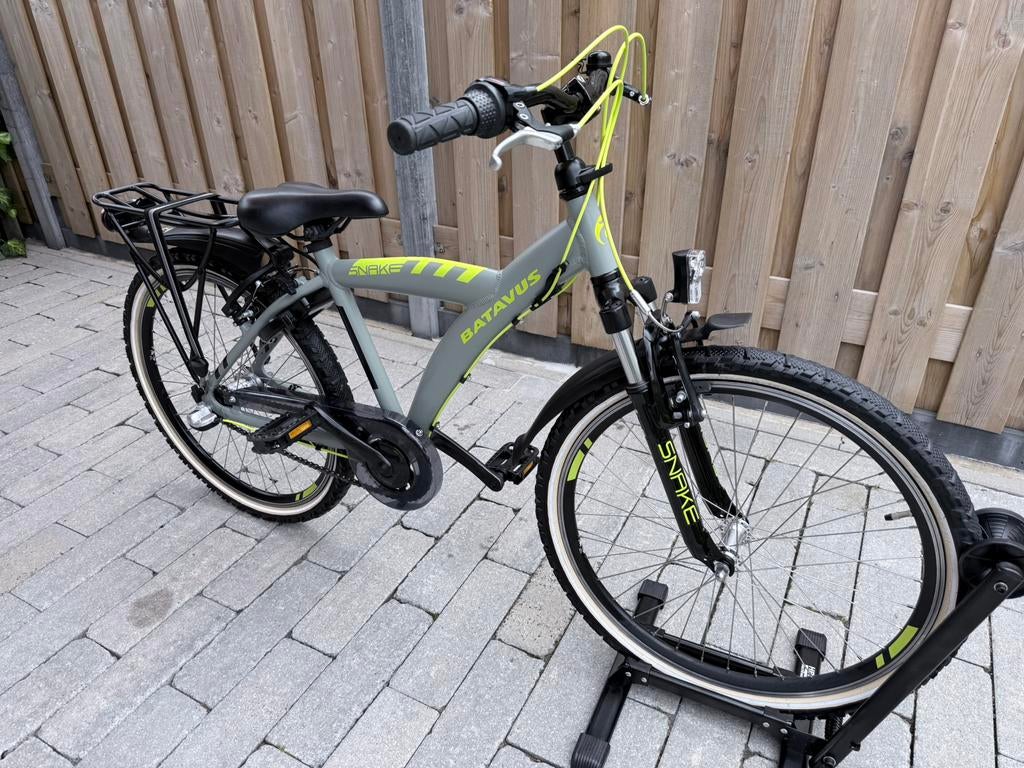 Batavus Snake 24 Inch Jongensfiets, Ophalen, 24 inch, Velgrem, Versnellingen