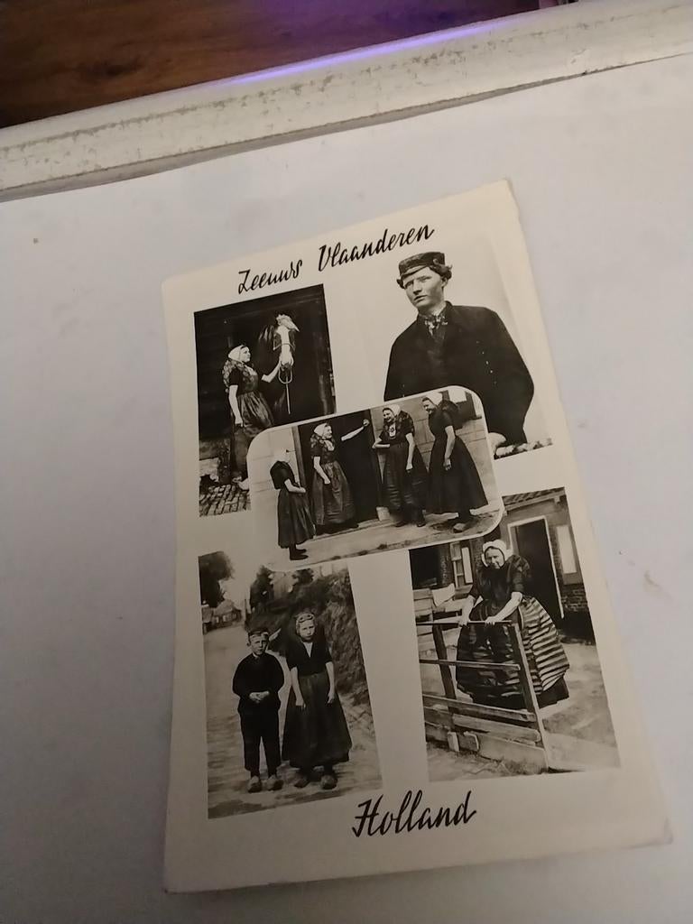 ZEEUWS VLAANDEREN.  HOLLAND 5 afbeeldingen, Verzamelen, Ophalen of Verzenden, Voor 1920, Zeeland