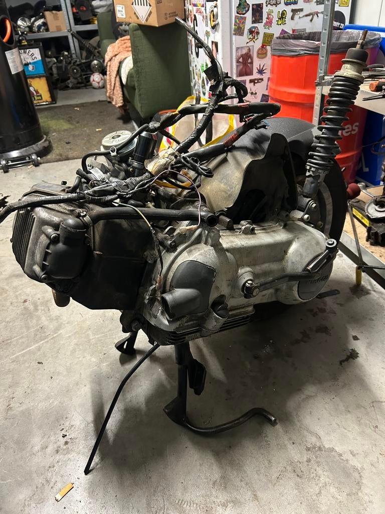 Piaggio skipper lx 125 4t blok niet compleet, Ophalen of Verzenden, Zo goed als nieuw, Blok, Piaggio