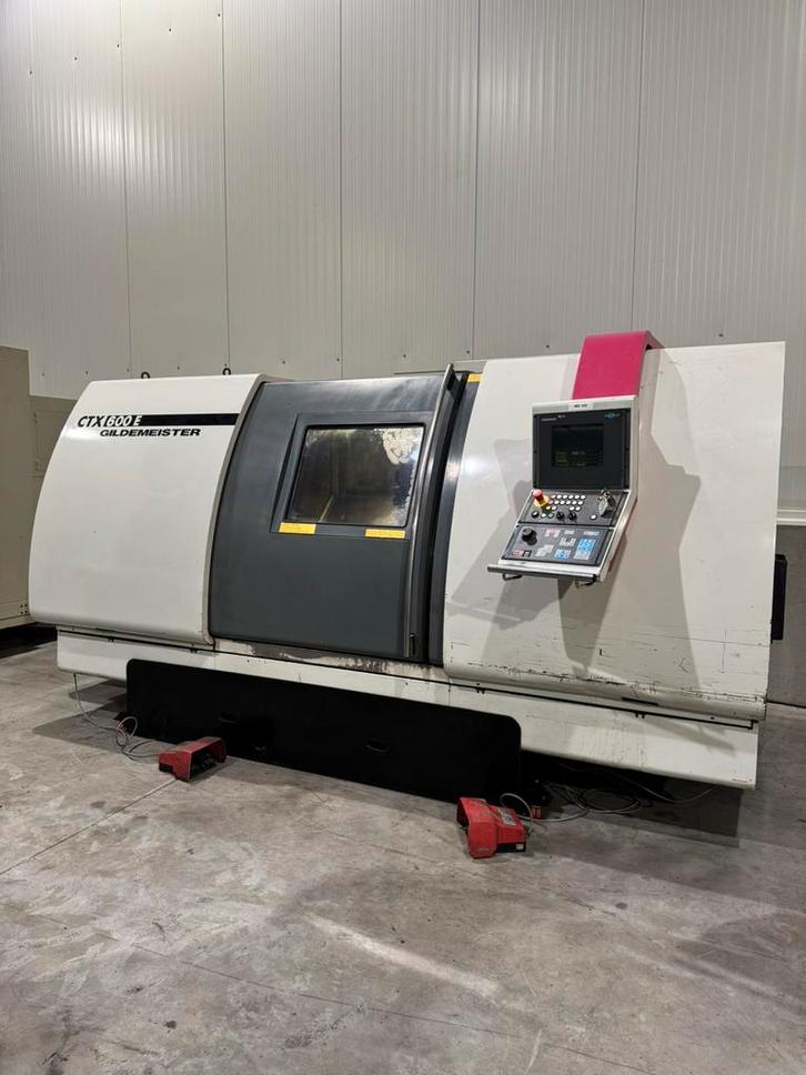 CNC Gildemeister CTX600E Draaibank / heidenhain pilot 3190, Doe-het-zelf en Verbouw, Draaibanken, Zo goed als nieuw, Metaaldraaibank