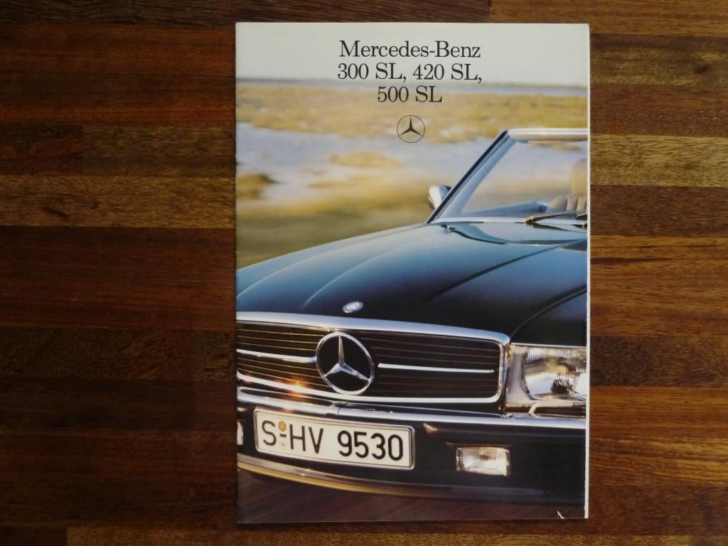 Mercedes-Benz 300 SL, 420 SL, 500 SL (1985/1986), Ophalen of Verzenden, Nieuw, Mercedes