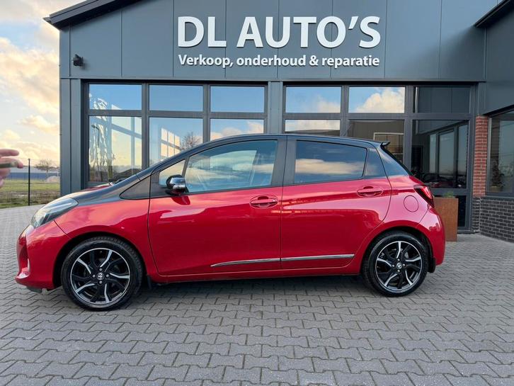 Toyota Yaris 1.3 16v Vvt-i CVT Aut. 2016 Pano/Stoelverwarmin, Auto's, Toyota, Bedrijf, Yaris, ABS, Achteruitrijcamera, Airconditioning