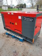 Bauer Aggregaat 20 KVA, Gebruikt, Dieselolie, Geluidgedempt, Ophalen of Verzenden