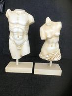 2creme kleurige beelden, Ophalen, Zo goed als nieuw