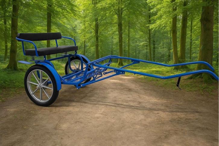 Nieuwe Sulky Cavalettie geremd. 16 inch. AKTIE prijs 495,-, Dieren en Toebehoren, Rijtuigen en Koetsen, Nieuw, Sulky, Pony