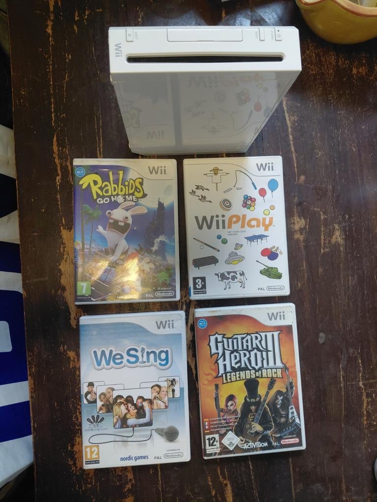 Wii met spelletjes, Ophalen of Verzenden