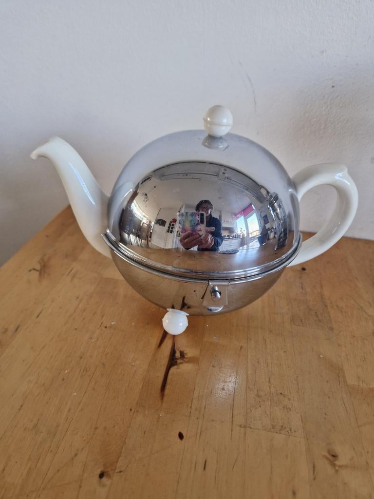 Te koop: Vintage bolvormige theepot, Ophalen