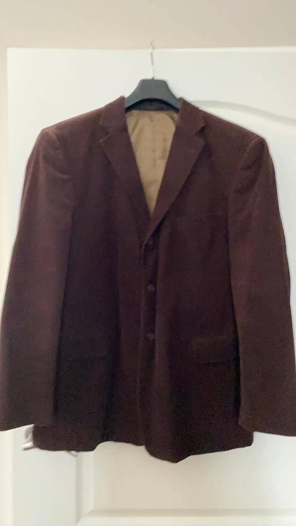 Colbert Bruin Rib Maat 54 MERK Angelo Litrico, Kleding | Heren, Kostuums en Colberts, Maat 52/54 (L), Bruin, Angelo Litrico, Ophalen of Verzenden