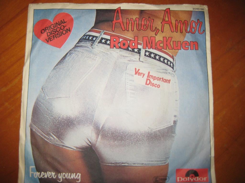 Rok McKuen: Amor Amor, Ophalen of Verzenden, Zo goed als nieuw, Pop, Single