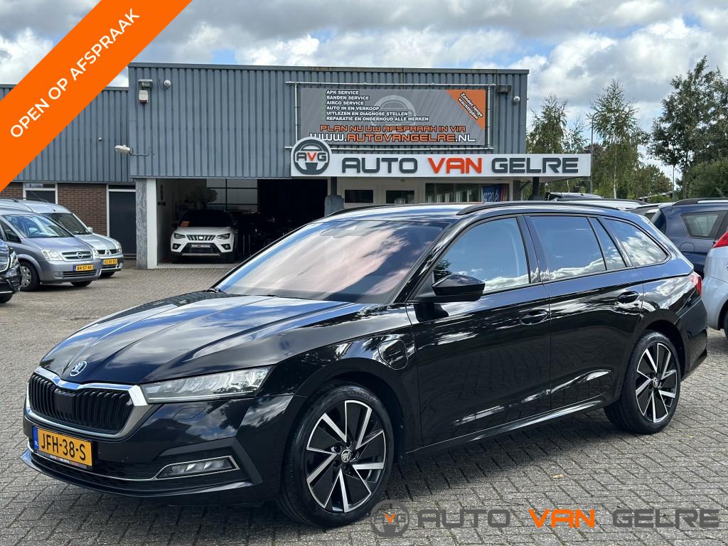 Skoda Octavia Combi 1.4 TSI iV Rijk Uitgerust*Digital Dashbo, Stof, Zwart, Plug-in hybride, Te koop