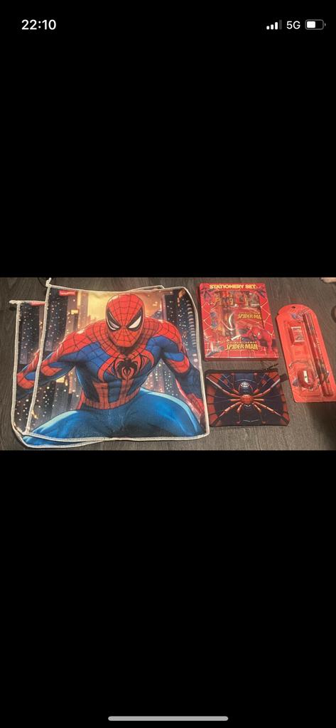 Spider-Man setje, Ophalen of Verzenden, Nieuw