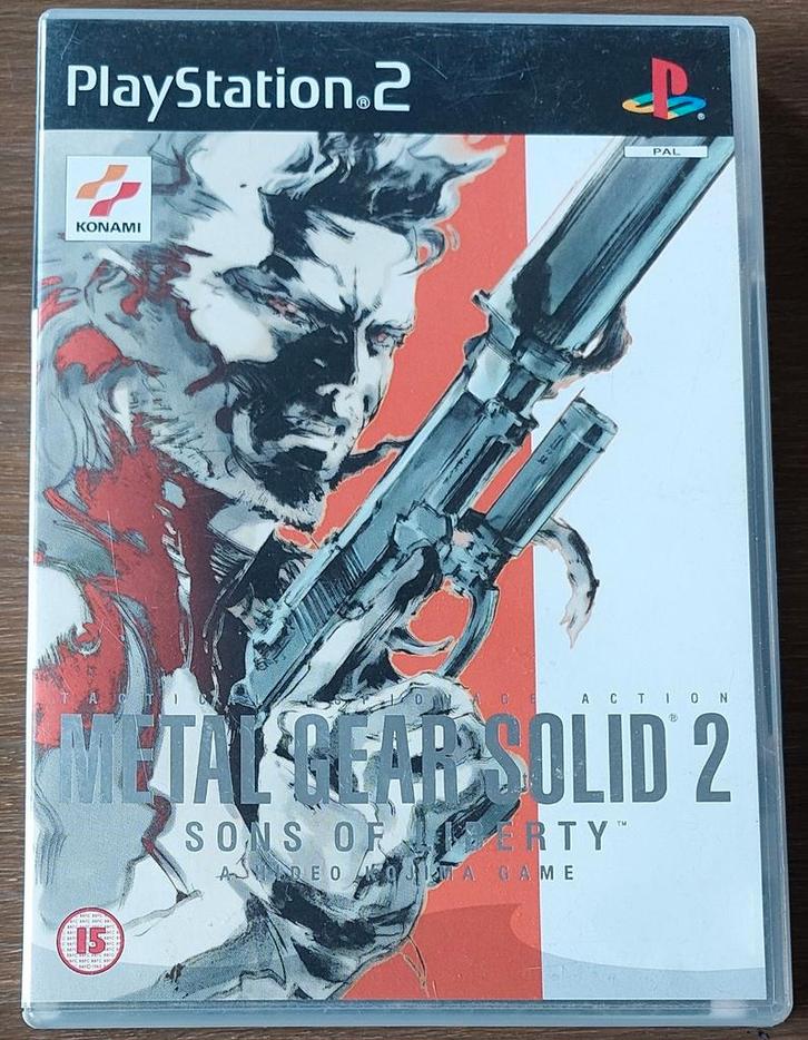 Playstation 2 Game,
Metal Gear Solid 2  PS2, Spelcomputers en Games, Games | Sony PlayStation 2, Zo goed als nieuw, Avontuur en Actie