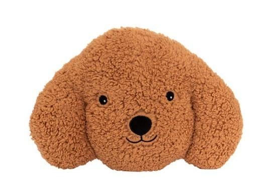 Kussen Hondekop, Info@juffrouw-kwast.nl, 7443BS, Kleed of Kussen, Ophalen of Verzenden