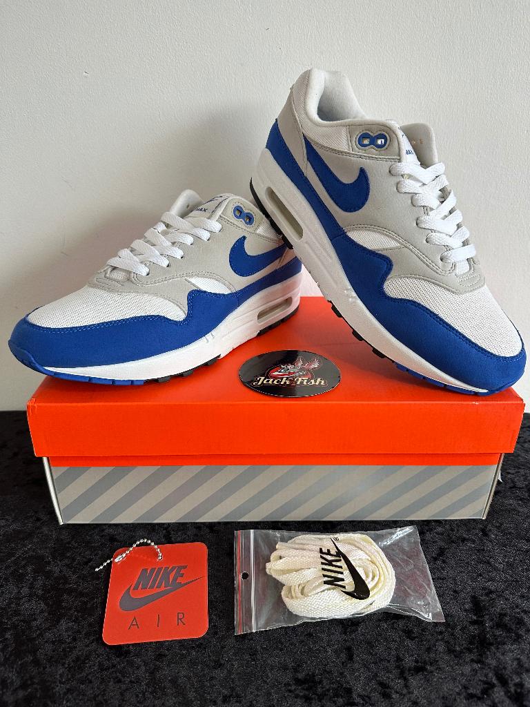 Nike air Max 1 Anniversary Royal Blue - size 40,5, Kleding | Heren, Schoenen, Nike air max, Overige kleuren, Nieuw, Ophalen of Verzenden