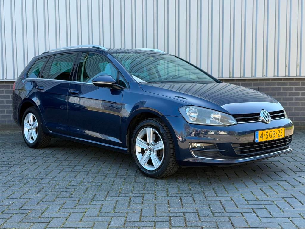 Volkswagen Golf Variant 1.4 TSI Highline |Automaat|Navi|Crui, Auto's, Euro 5, Stof, Zwart, 4 cilinders
