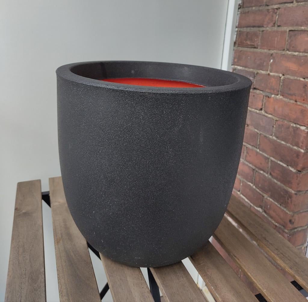 Capi Europe flower pot (d 35 cm), Tuin en Terras, Bloembakken en Plantenbakken, Ophalen, Rond, Kunststof