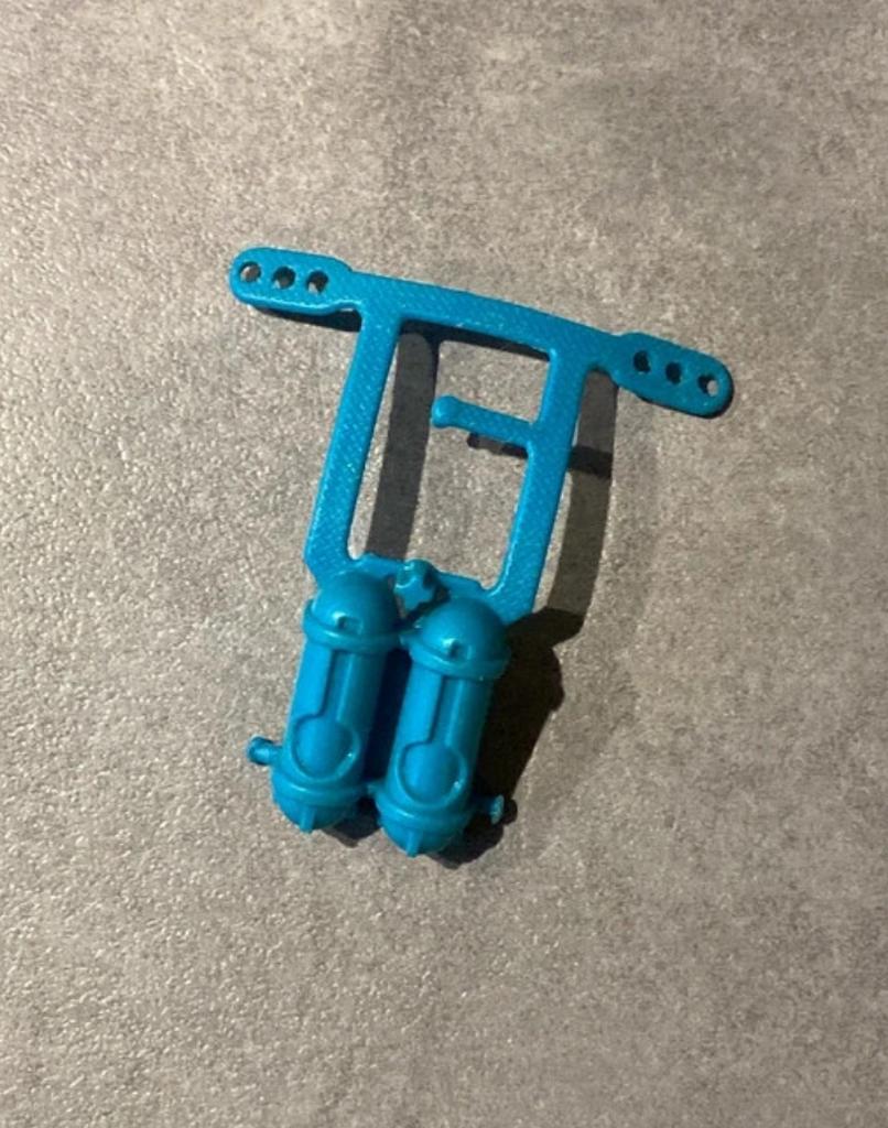 Air Tank 1987 M.A.S.K. Hondo MacLean "Sea Attack" mask, Verzamelen, Ophalen of Verzenden, Gebruikt