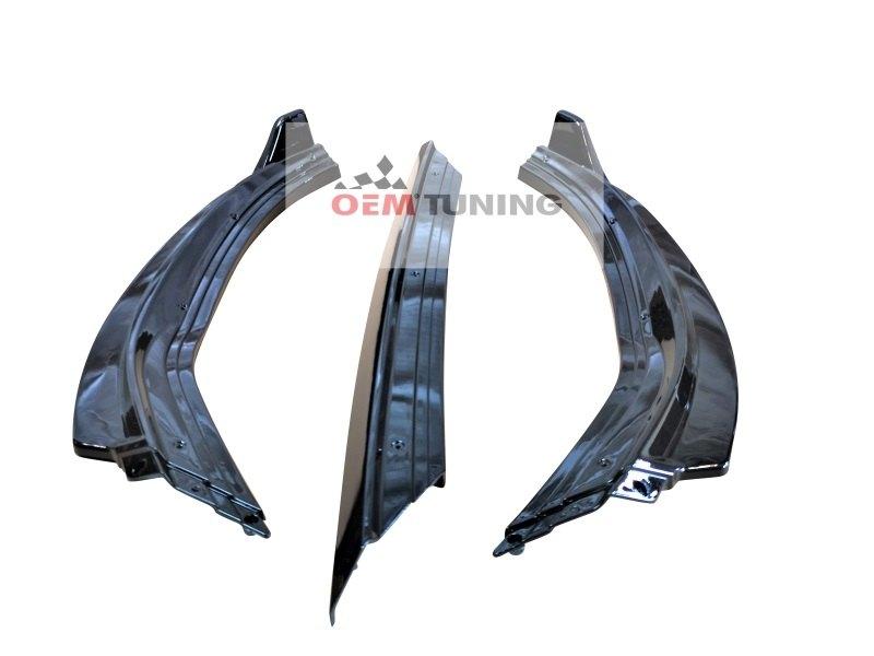 FRONTLIP SPOILER geschikt voor POLO 2G 17-21 Glossy Black, Verzenden