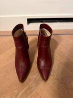 Anine Bing bordeaux rode korte laarsjes, maat 40, Ophalen of Verzenden, Zo goed als nieuw, Rood