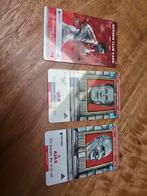 2 seizoenskaarten Ajax en 1 wedstrijdkaart tegen Roda JC, Verzamelen, Ophalen of Verzenden, Zo goed als nieuw