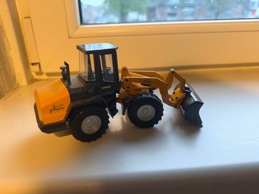 Paus 1252 SL Wiellader Model - Gedetailleerd Speelgoed, Overige merken, Gebruikt, 1:32 tot 1:50, Overige typen