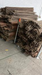 Wilgenmatten voor tuinafscheiding, Tuin en Terras, Ophalen, Gebruikt, Hout, Tuinhek