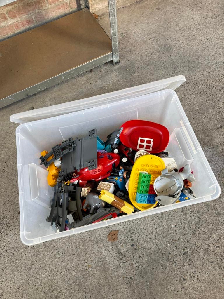 Duplo, Kinderen en Baby's, Speelgoed | Bouwstenen, Ophalen, Zo goed als nieuw