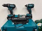 Makita slag schoermachine set 18v, Ophalen, Nieuw, Boor- en Schroefmachine, Variabele snelheid