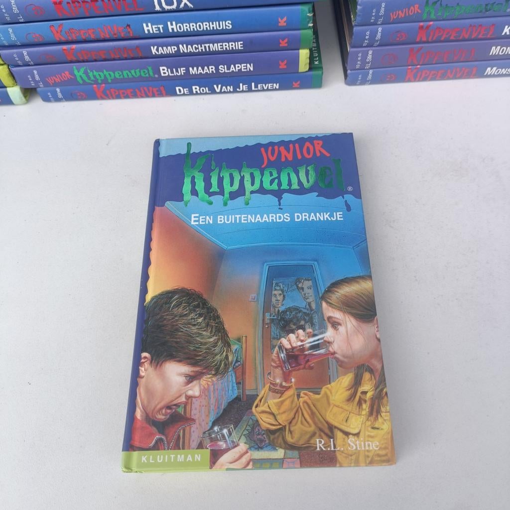 Kippenvel Junior: Een Buitenaards Drankje, Ophalen of Verzenden, Zo goed als nieuw, R. L. Stine., Fictie algemeen