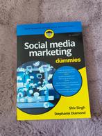 Social media marketing voor dummies boek, Verzenden, Zo goed als nieuw, Shiv Singh, Economie en Marketing
