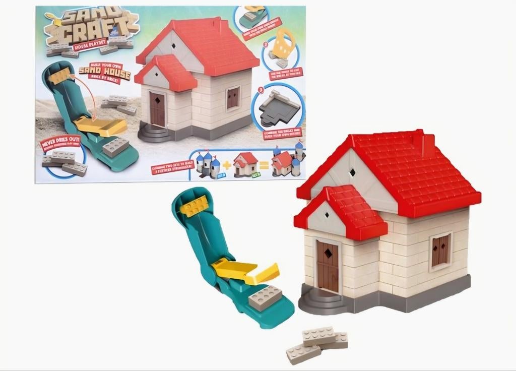 Magnetisch zand speelhuisje, Ophalen of Verzenden, Zo goed als nieuw