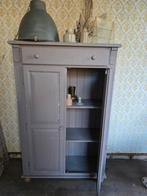 Mooie grijze gebruikte kast., Ophalen of Verzenden