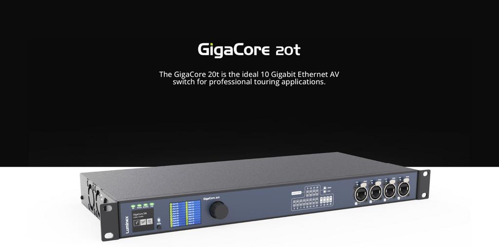 Luminex GigaCore 20t, Ophalen of Verzenden, Zo goed als nieuw, Overige typen