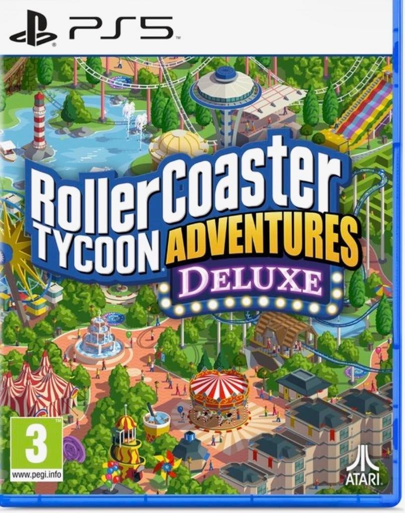RollerCoaster Tycoon Adventures Deluxe - PlayStation 5, 1 speler, Nieuw, Ophalen of Verzenden, Vanaf 3 jaar