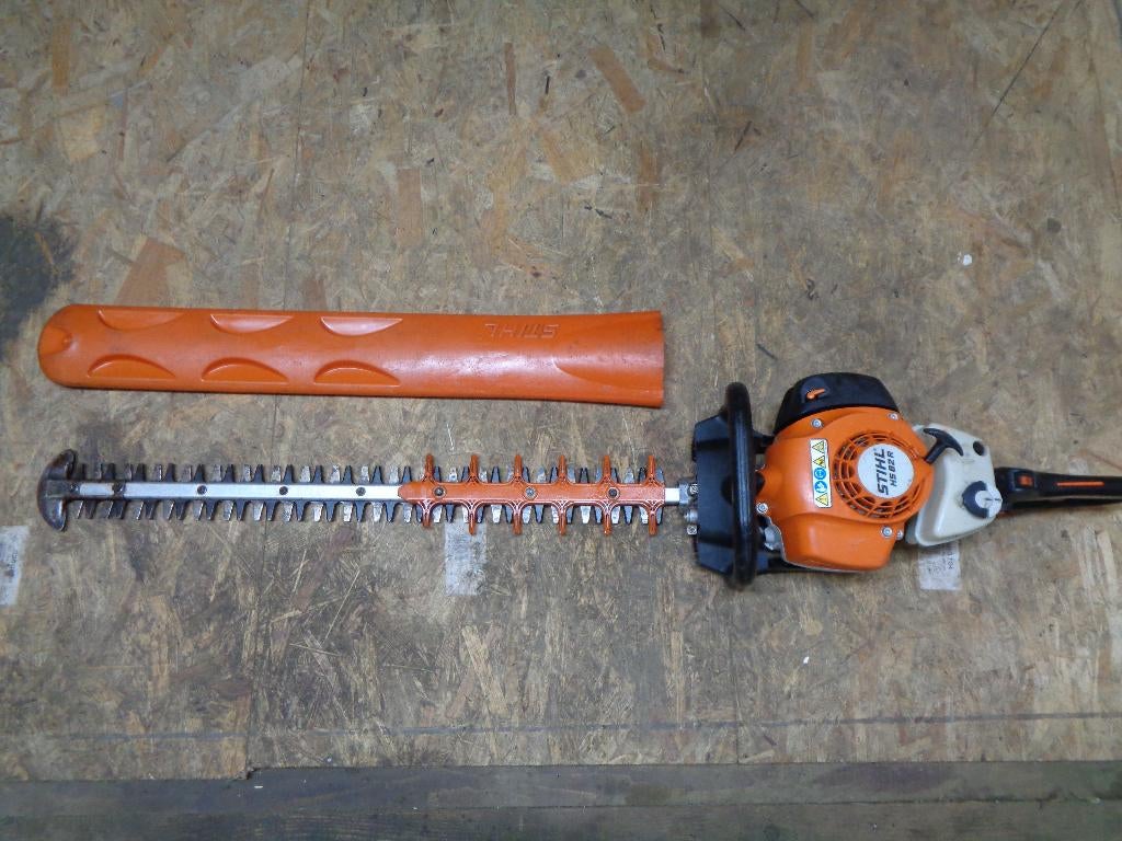 stihl hs 82 r heggenschaar met 75 cm blad, Ophalen of Verzenden, Gebruikt, Benzine, STIHL